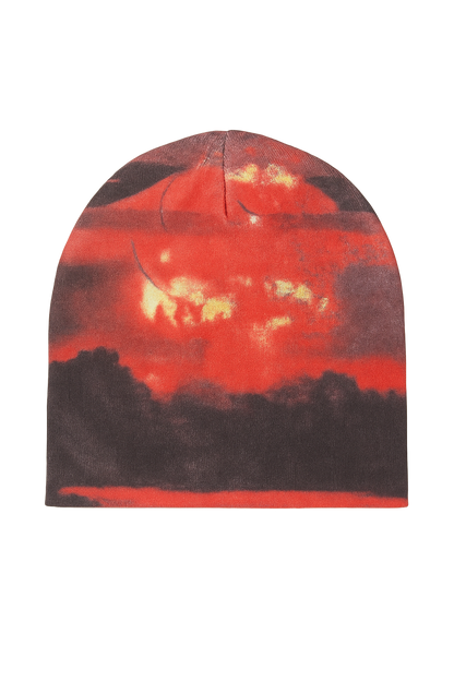 CRIMSON "CHAOS" BEANIE